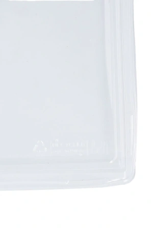 Одноразовая продукция: Крышка к контейнеру OneClick 1000 150х200мм прозрачная /пач.=50 шт.