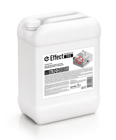 Effect: ИНТЕНСИВ-701 5л средство для деликатной очистки поверхностей от высолов