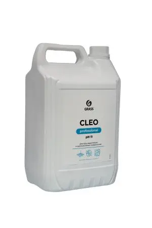 Grass: Клео 5л универсальное конц. щелочное ср-во с антибакт. эф.без хлора (с ЧАС)