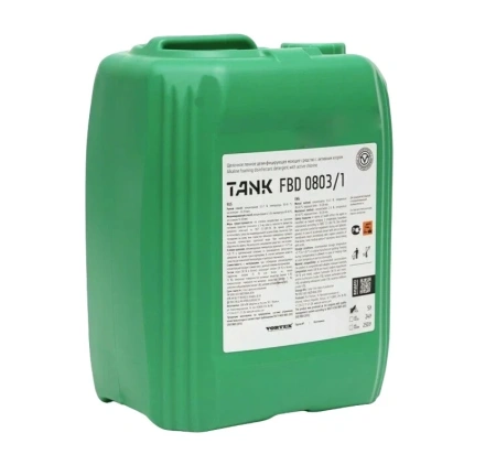 Вортекс: TANK FBD 0803/1 5л Щелочное пенное дезинфицирующее моющее средство с активным хлором