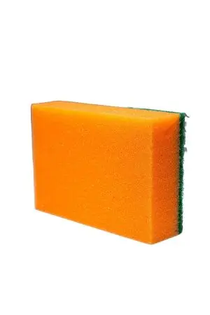 Губки,скрабы: для посуды VCLEAN Гигант 14х9.5х4 поролон+абразив