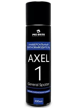 Pro-Brite: Аксель-1 300мл пятновыводитель для текстиля и тв.поверх. Аэрозоль