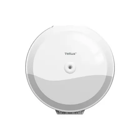 ТОРК: Tellus Диспенсер TP8 SmartChoice Wave для туалетной бумаги в рулонах ЦВ пластик белый/серый