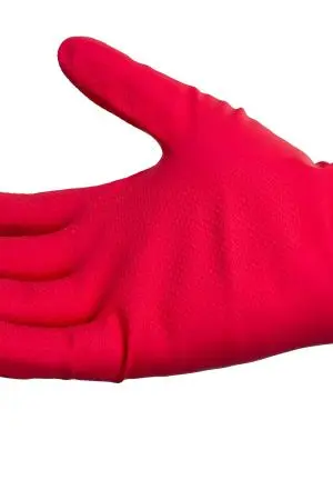 Vileda: Перчатки многоцелевые L красный резиновые