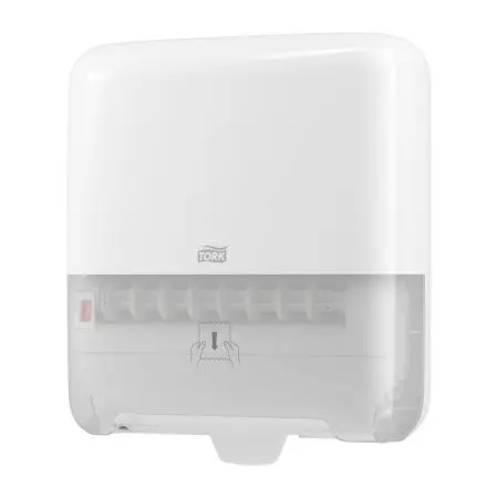 Tork: Диспенсер H1 Elevation Matic для рулонных полотенец белый