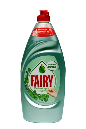 Моющее средство: ФЕЙРИ 900мл НЕЖНЫЕ РУЧКИ чайное дерево и мята