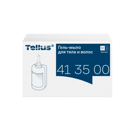 ТОРК: Tellus Мыло SC1 1л гель для тела и волос Премиум светло-голубое