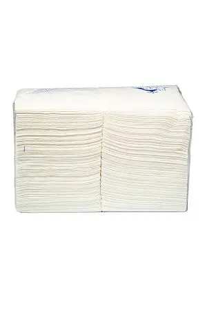 Фото №10 - Бумажные салфетки: столовые 1сл 400листов 24х24 Big Pack ROSHY белые