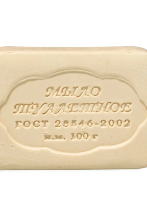 Мыло туалетное: Альянс 100г без обертки ГОСТ штампованное