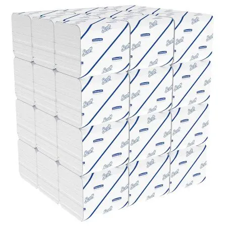 Kimberly-Clark: Бумага туалетная Скотт V 2сл 250л белая