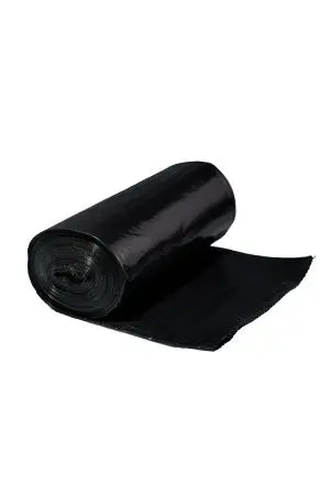 Мешки для мусора: 120л 70х110 ПВД VCLEAN 60 черные 55г /рул.=10 шт.