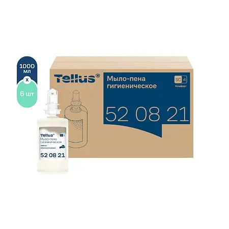 Фото №2 - ТОРК: Tellus Мыло S4 пена Комфорт 1л жидкое для рук бесцв. без запаха ГИГИЕНИЧЕСКОЕ