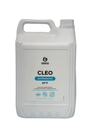 Grass: Клео 5л универсальное конц. щелочное ср-во с антибакт. эф.без хлора (с ЧАС)