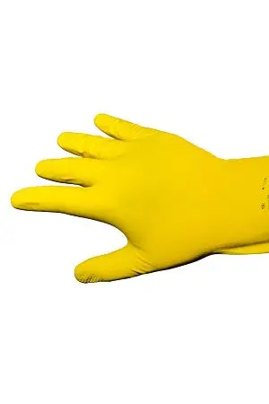 Фото №6 - Перчатки: резиновые латексные MITRA М с хлопковым напылением