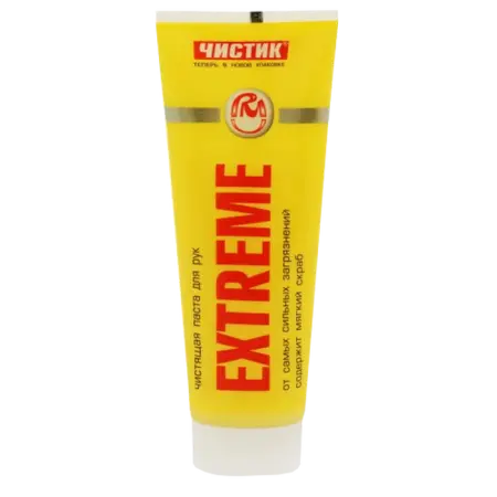 Крем для рук: ЧИСТИК Экстрим 200г для очистки рук от сильных загрязнений