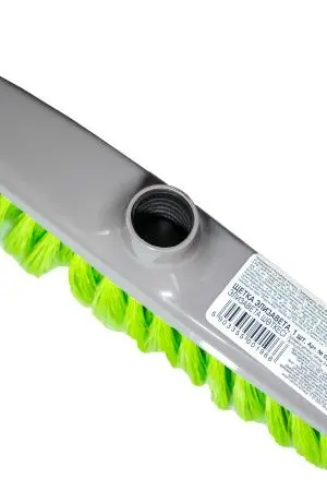 Хозяйственный инвентарь: Щетка 4-х рядная YORK Елизавета на пластиковой основе с резьбой в асс.