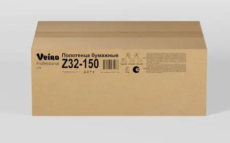 Вик: Полотенца бумажные Z 2сл 150л 22,5х21,3см 100% целлюлоза белые СЫКТЫВКАР Lite