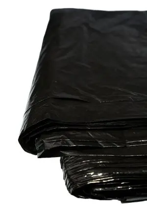 Мешки для мусора: 120л 70х110 ПВД VCLEAN 50 черные 40г