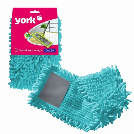 Хозяйственный инвентарь: МОП насадка на швабру YORK Сальса микрофибра "лапша"