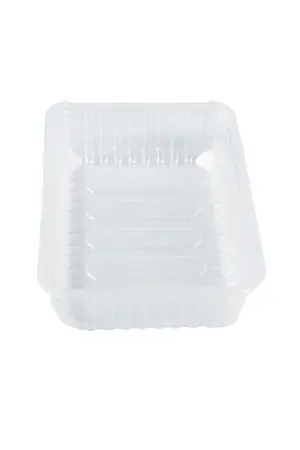 Одноразовая продукция: Контейнер пластиковый прямоугольный 750мл 179х132мм прозрачный ЮМТ /пач.=50 шт.
