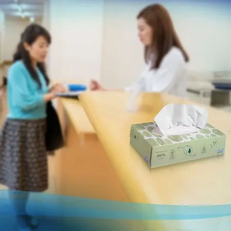 Kimberly-Clark: Салфетки Скотт 2сл 100л для лица белые