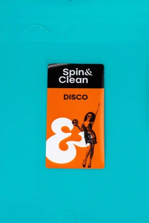 Хозяйственный инвентарь: Совок для мусора пластик +щетка для пола Spin&Clean коллекция Disco