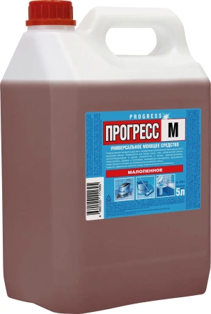 Чистящее средство: ПРОГРЕСС М 5л малопенный концентрат