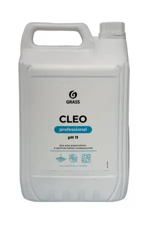 Grass: Клео 5л универсальное конц. щелочное ср-во с антибакт. эф.без хлора (с ЧАС)